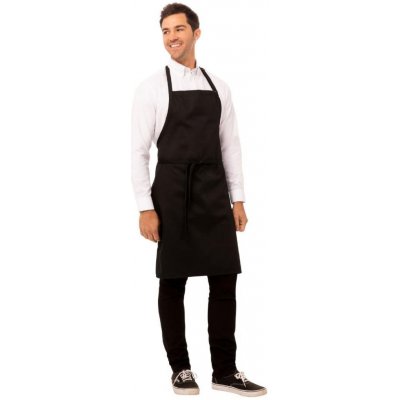 Chef Works A924 náprsní zástěra černá – Zbozi.Blesk.cz