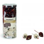 Beeztees Hračka pro kočky látková myš 4cm – Zboží Mobilmania