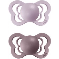 Bibs Couture ortodontické silikon 2ks Dusky Lilac Header