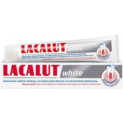 Lacalut White zubní pasta 75 ml – Zboží Mobilmania