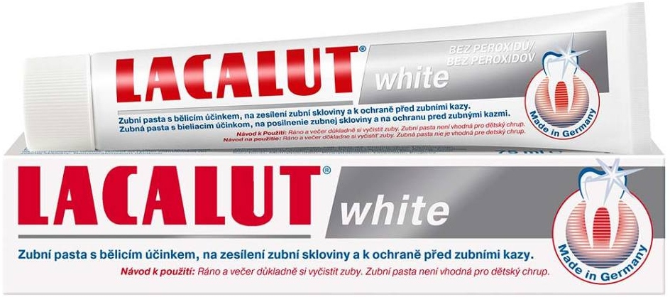 Lacalut White zubní pasta 75 ml