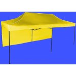 Expodum Nůžkový stan 3x6m ocelový Žlutá 1 boční plachta – Hledejceny.cz