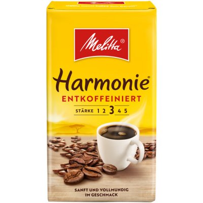 Melitta Harmonie entkoffeiniert mletá 0,5 kg – Hledejceny.cz