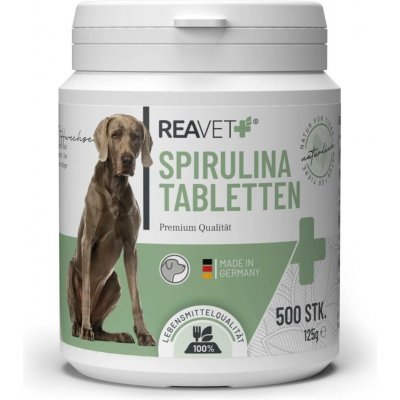 Reavet Spirulina v tabletách 500 ks – Hledejceny.cz
