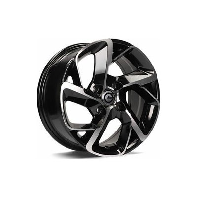 CARBONADO Nantes 6.5x15 4x108 ET25 black polished – Sleviste.cz