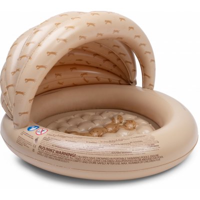 Swim Essentials Brown Leopard se stříškou 100 cm – Zboží Dáma