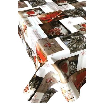 Ubrus PVC 3581196, metráž, 20 m x 140 cm, vánoční motiv X., IMPOL TRADE – Zboží Dáma