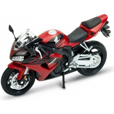 Welly Motocykl Honda CBR 1000RR model červená 1:18 – Zboží Mobilmania