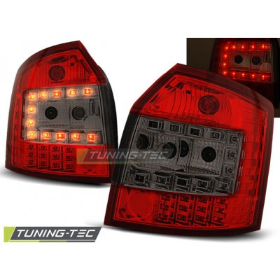 Tuning-Tec Zadní čirá LED světla Audi A4 Avant (2001 - 2004) červené kouřové – Hledejceny.cz