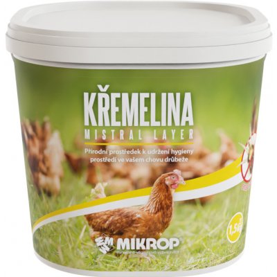 Mikrop Křemelina pro drůbež balení 6 kg – Zboží Mobilmania