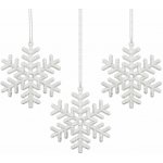 Springos CA0041 VÁNOČNÍ OZDOBY HVĚZDIČKY 9,5 CM 3 KS. – Hledejceny.cz