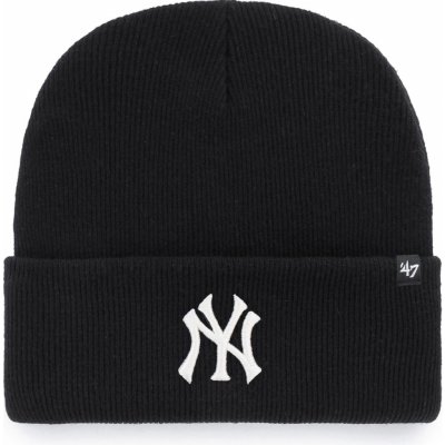 Zimní čepice 47 MLB NY YANKEES HAYMAKER 47Cuff Knit B černá – Hledejceny.cz