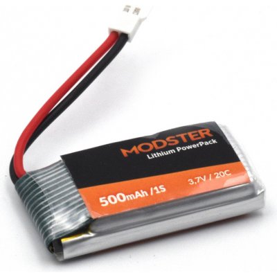 MODSTER Lipo-Akku 1S 3,7V 500mAh – Zboží Dáma