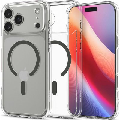 Spigen Ultra Hybrid MagSafe Clear Graphite iPhone 17 Pro Max ACS10283 – Zboží Živě