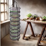ORION Síť na sušení závěsná pr. 41 cm 8 pater, UH/kov – Sleviste.cz