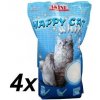 Stelivo pro kočky Akinu Happy Cat White 4 x 3,6 l
