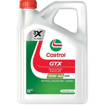 Castrol GTX High Mileage A3/B4 10W-40 4 l