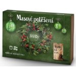 Jihočeské Jerky Vánoční masové potěšení 10 x 20 g – Zboží Dáma