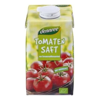Dennree Šťáva rajčatová z koncentrátu BIO 500 ml – Zbozi.Blesk.cz