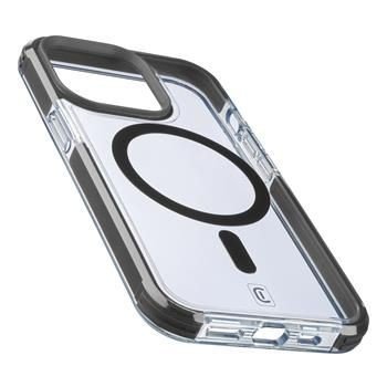 Pouzdro Cellularline Tetra Force Strong Guard Mag s podporou Magsafe Apple iPhone 14 Pro Max, čiré