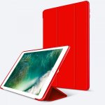 SES 2v1 Smart flip cover + zadní silikonový ochranný obal pro Apple iPad 9.7" 2017 5. generace červený 6013 – Zbozi.Blesk.cz