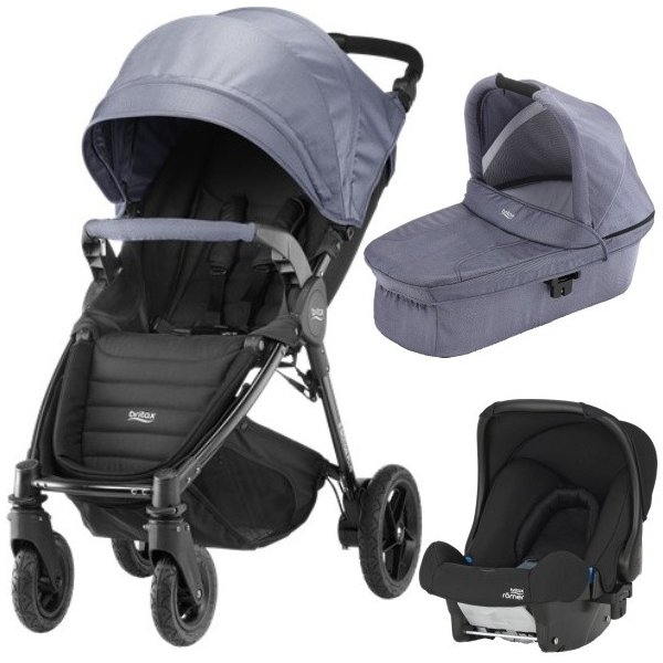 Britax B-MOTION 4 PLUS v setu + autosedačka Blue Denim 2019/2020 od 16 860  Kč - Heureka.cz