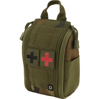 Brandit Pouzdro na zdravotní potřeby Molle First Aid Pouch Premium woodland – Zboží Mobilmania