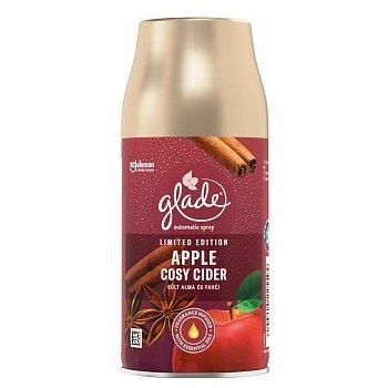 Glade Merry Berry & Bright automatický osvěžovač vzduchu s vůní merlotu, lesních plodů a koření, náhradní náplň sprej 269 ml