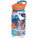 Quokka Nerezová termoláhev s pítkem Pop Kids Ocean 445 ml – Sleviste.cz