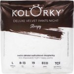 Kolorky Deluxe Velvet EKO sleepy L 8-13 kg 19 ks – Hledejceny.cz