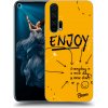 Pouzdro a kryt na mobilní telefon Honor Picasee silikonové Honor 20 Pro - Enjoy čiré