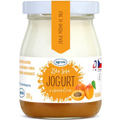 Agrola Jogurt meruňka 200 g – Zboží Mobilmania