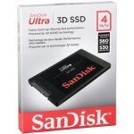 SanDisk Ultra 3D 4TB, 2,5", SDSSDH3-4T00-G25 – Sleviste.cz