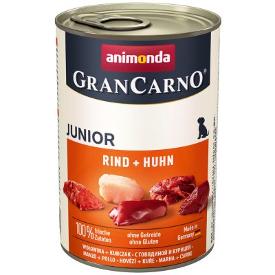 Animonda GranCarno Original Junior: hovězí a kuřecí 12 x 400 g