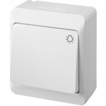 Famatel 5336-02 GALATEA Tlačítko symbol "světlo" č.1/0 bílá – Hledejceny.cz