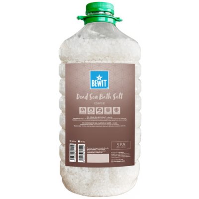 BEWIT Sůl z Mrtvého moře hrubá 4,5 kg – Zboží Dáma