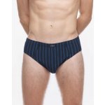 Gina pánské slipy se širším bokem širší bok šité jednobarevné 71080P černá – Zboží Dáma