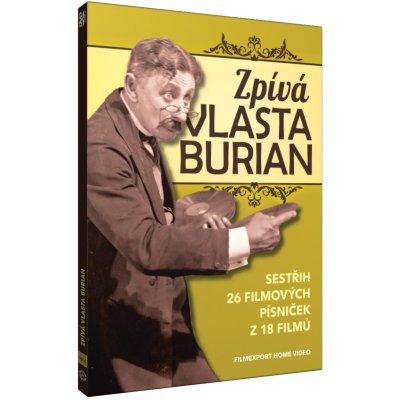 Zpívá Vlasta Burian Digipack DVD – Hledejceny.cz