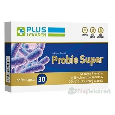 PLUS LÉKÁRNA Probio Super 30 ks – Hledejceny.cz
