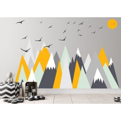 Divio Samolepka hory 26 rozměry 120x240 cm – Hledejceny.cz