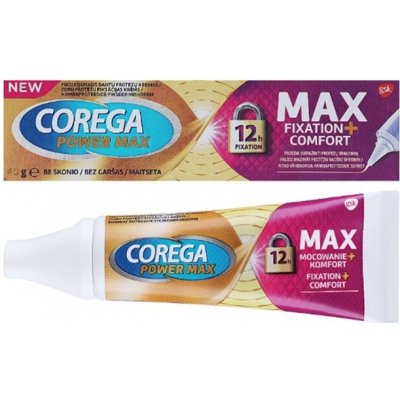 Corega extra silný fixační krém Max Hold + Comfort 70 g – Hledejceny.cz