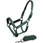 Equestrian Set ohlávky s vodítkem Stockholm sycamore zelená – Zboží Dáma