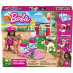 Mega Construx Barbie Oblíbená Místa - skákání s koníkem – Zboží Dáma
