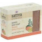 Sattva Ajurvédské ručně dělané mýdlo Mango 125 g – Zboží Mobilmania