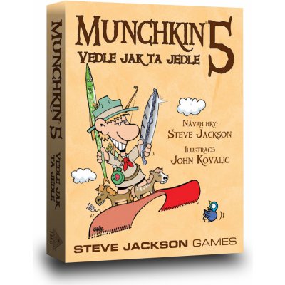 Steve Jackson Games Munchkin 5: Vedle jak ta jedle – Zboží Mobilmania