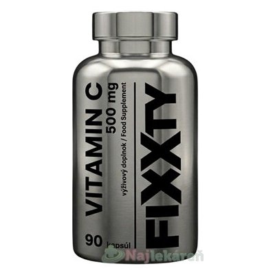 Fixxty Vitamin C 500 mg 90 kapslí – Hledejceny.cz