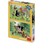 DINO Krtek Oslava 2x48 dílků – Hledejceny.cz
