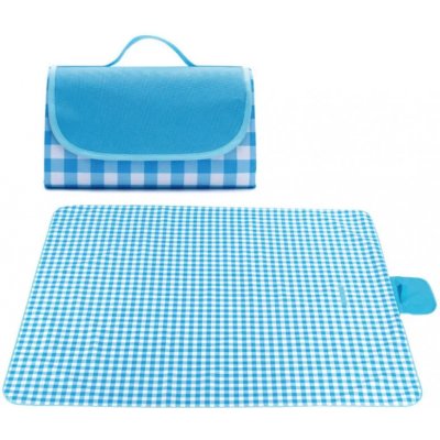 Textilomanie Skládací plážová podložka na piknik PIKNIX 145x200 cm Modrá – Zboží Dáma