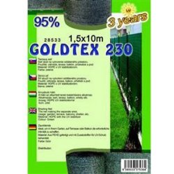 Doltak stínící síť Goldtex230 95% 1,5 x 10 m zel