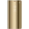 Pouzdro a kryt na mobilní telefon Huawei Cu-Be Clear View Huawei P20 Lite Gold